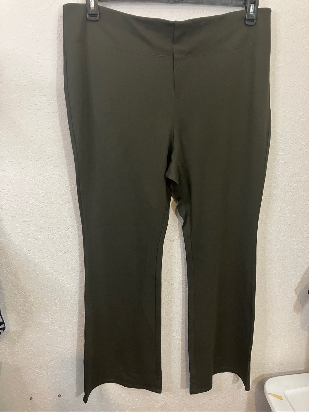 HALARA Flex *Green* High-Waisted Tapered Work Pants